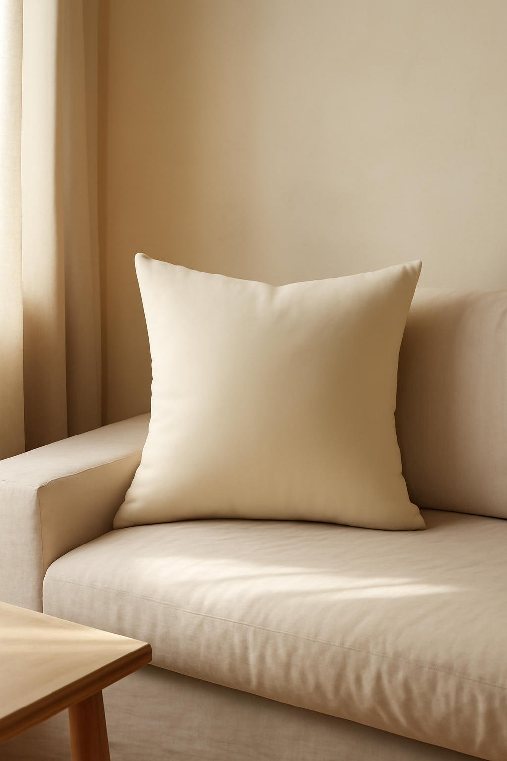 Cascais Soft-Brushed Organic Cushion