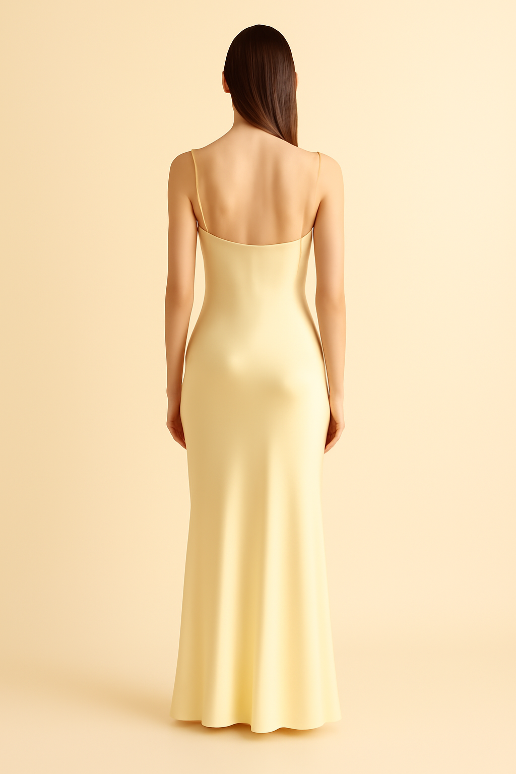 Cascais Square-Neck Viscose Maxi Dress
