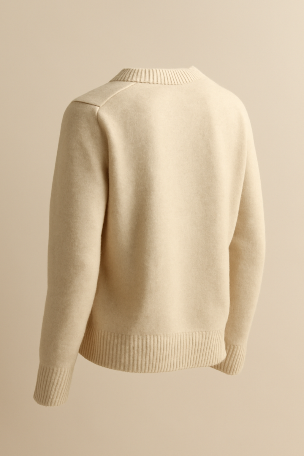 Coastal Fine-Gauge Wool Crewneck Sweater