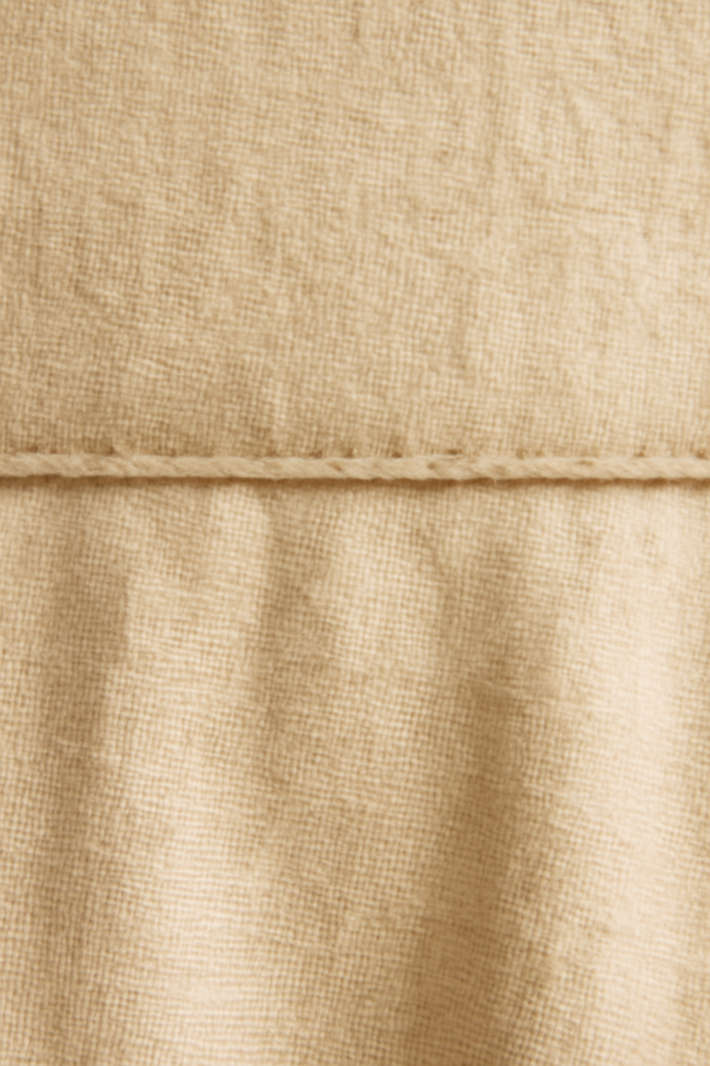 Coastal High-Waisted Linen Pleated Skirt