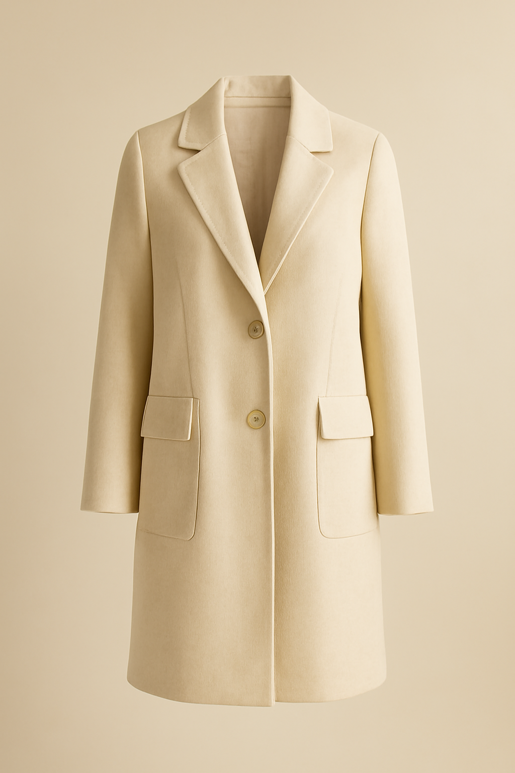 Coastal Longline Wool Overcoat