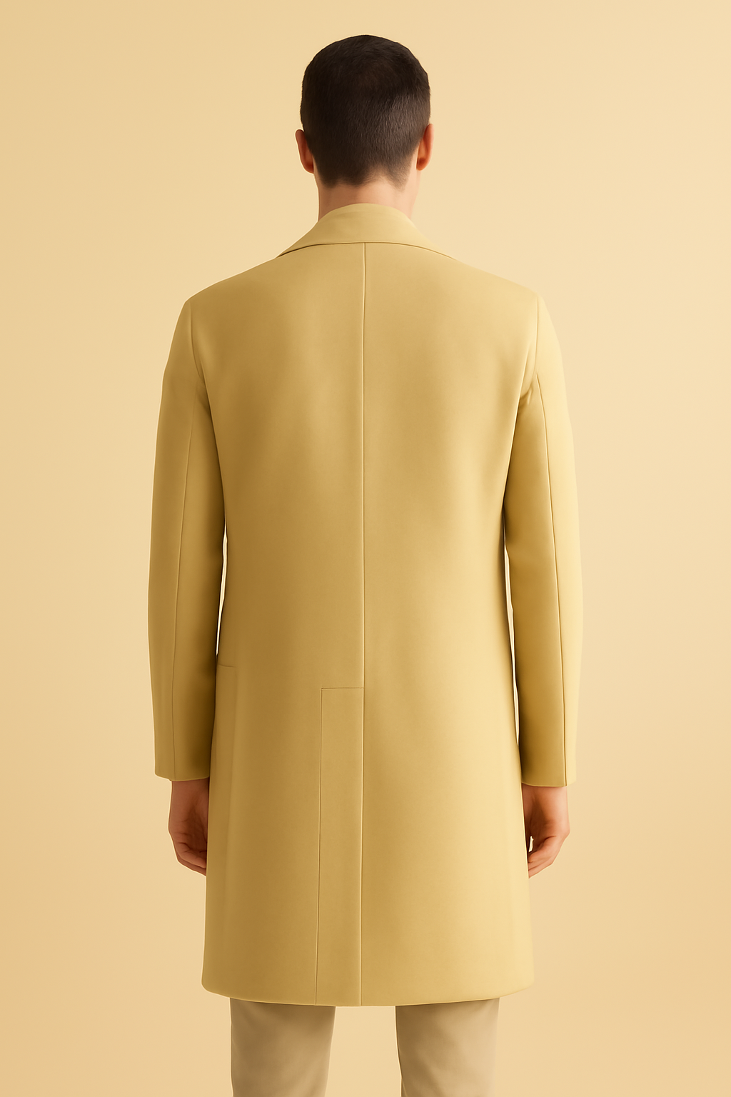 Coastal Longline Wool Overcoat