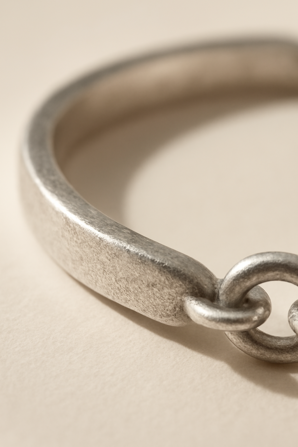 Coastal Minimal Silver Bracelet