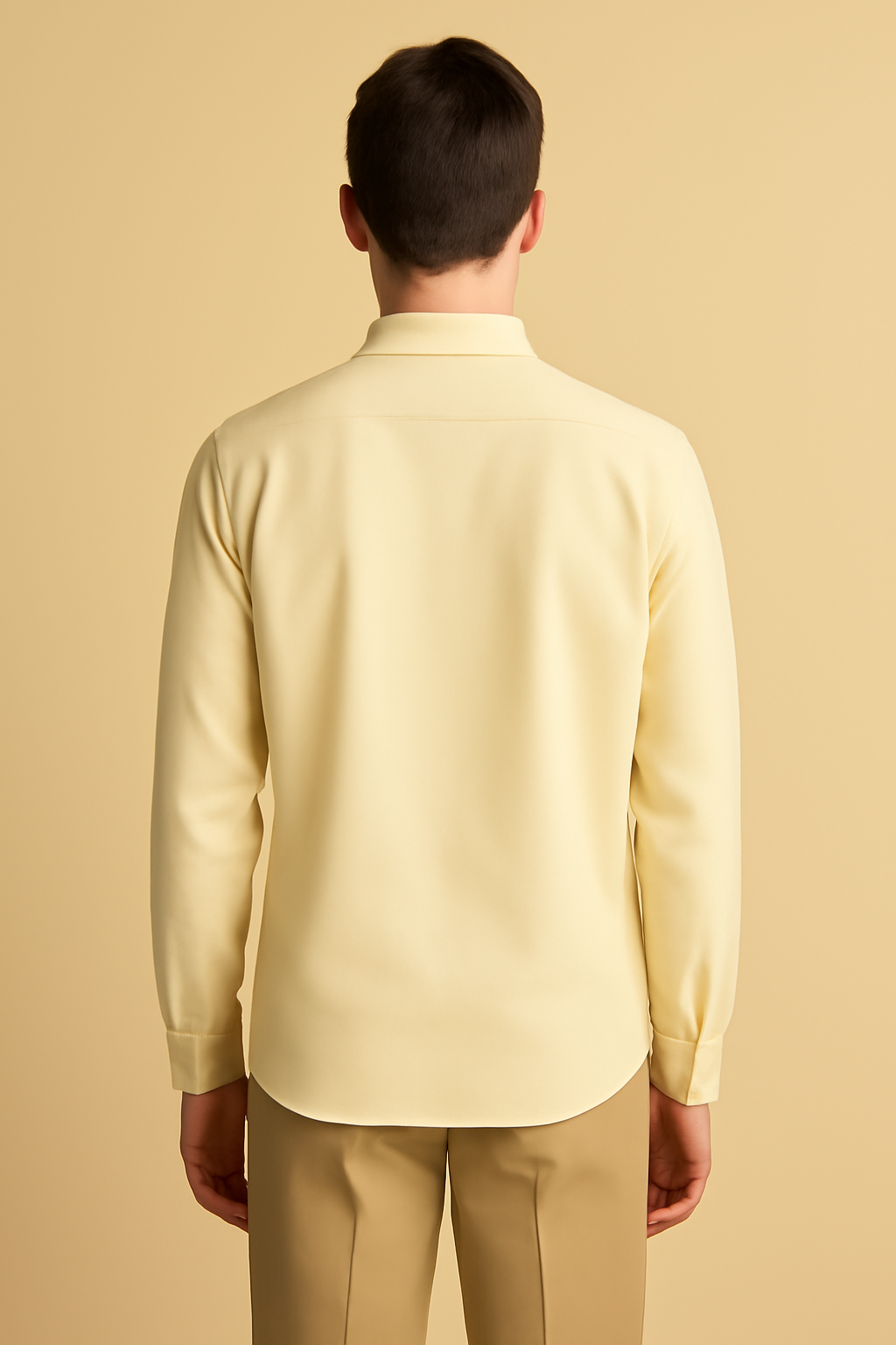 Comporta Band-Collar Cotton Classic Shirt