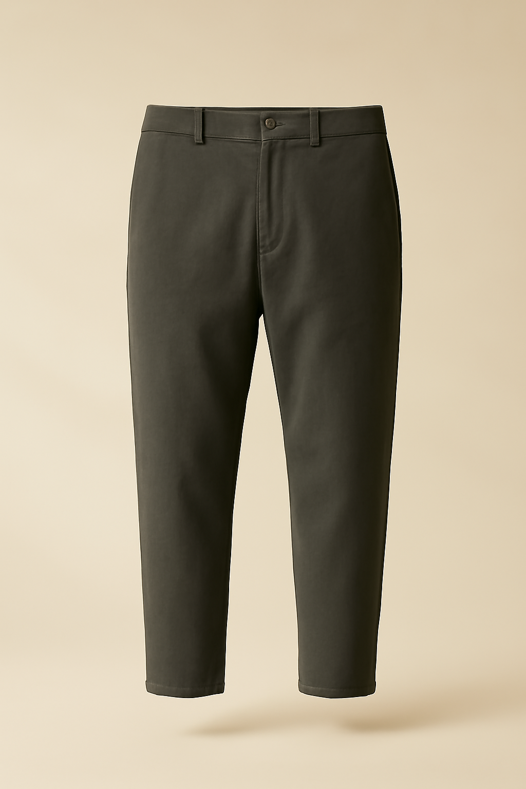 Comporta Cropped Organic Tapered Trousers