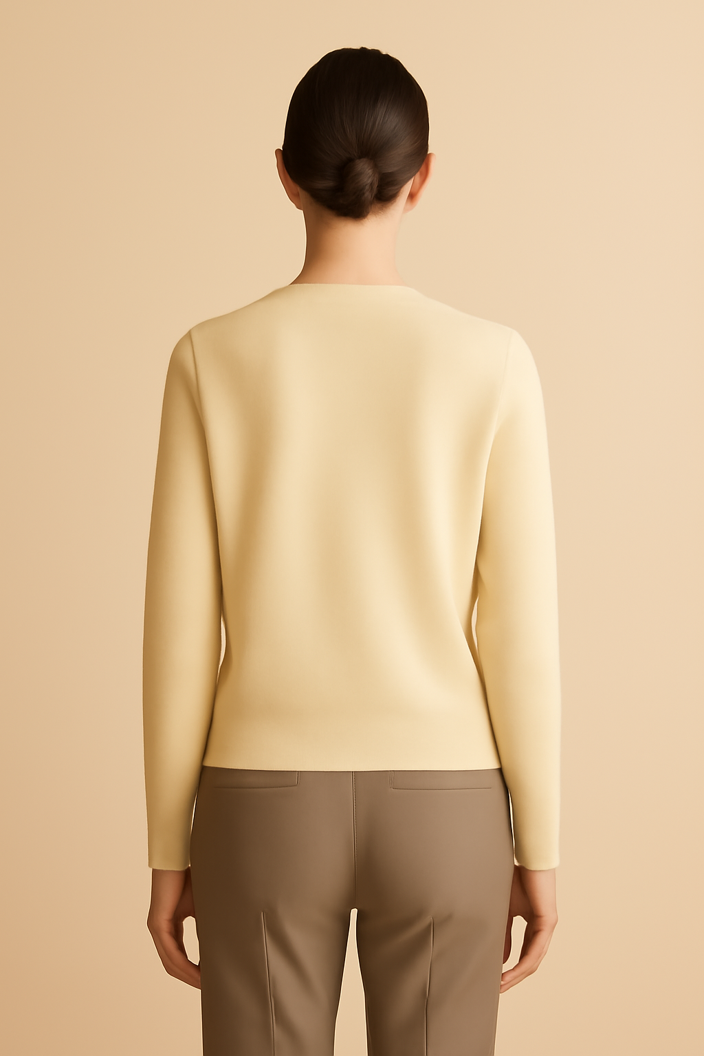 Comporta Ribbed Merino V-Neck Sweater