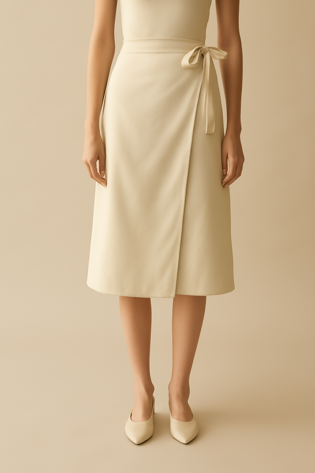 Comporta Wrap Cotton Maxi Skirt