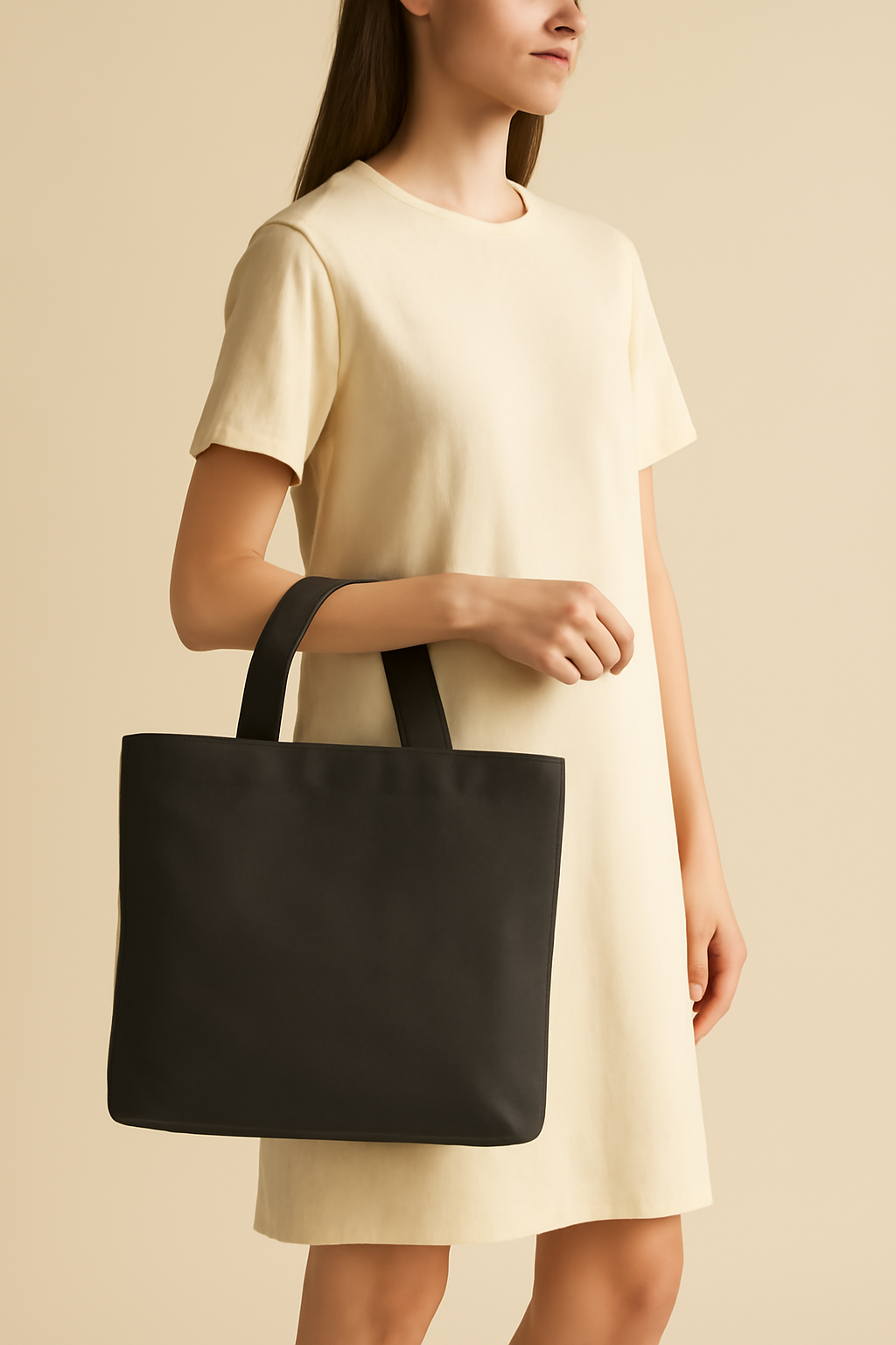 Comporta Zip-Top Linen Tote Bag