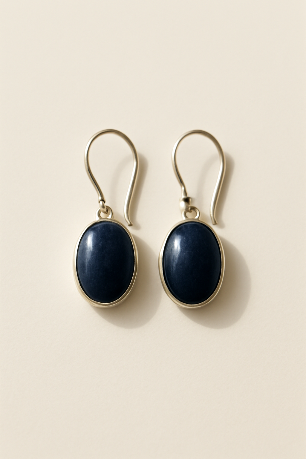 Cove Beaded Silver Earrings
