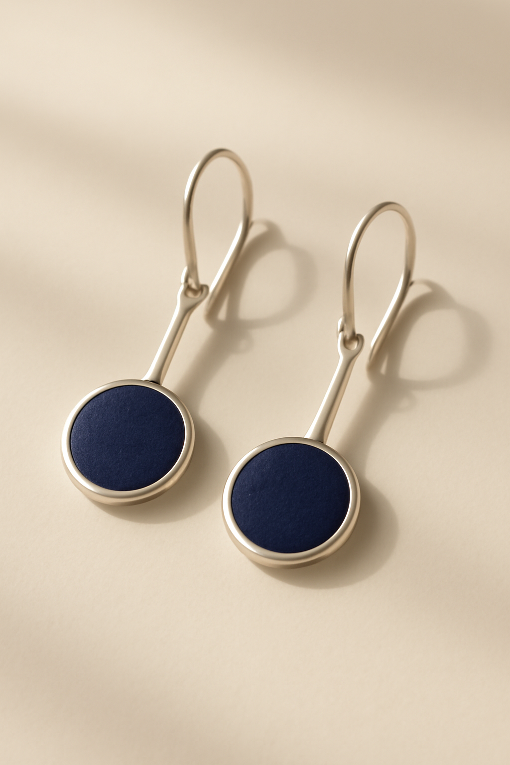 Cove Beaded Silver Earrings