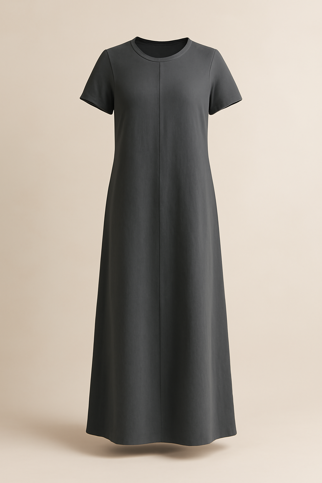 Cove Boat-Neck Organic Maxi Dress