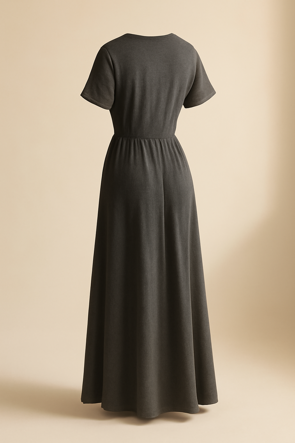 Cove Boat-Neck Organic Maxi Dress