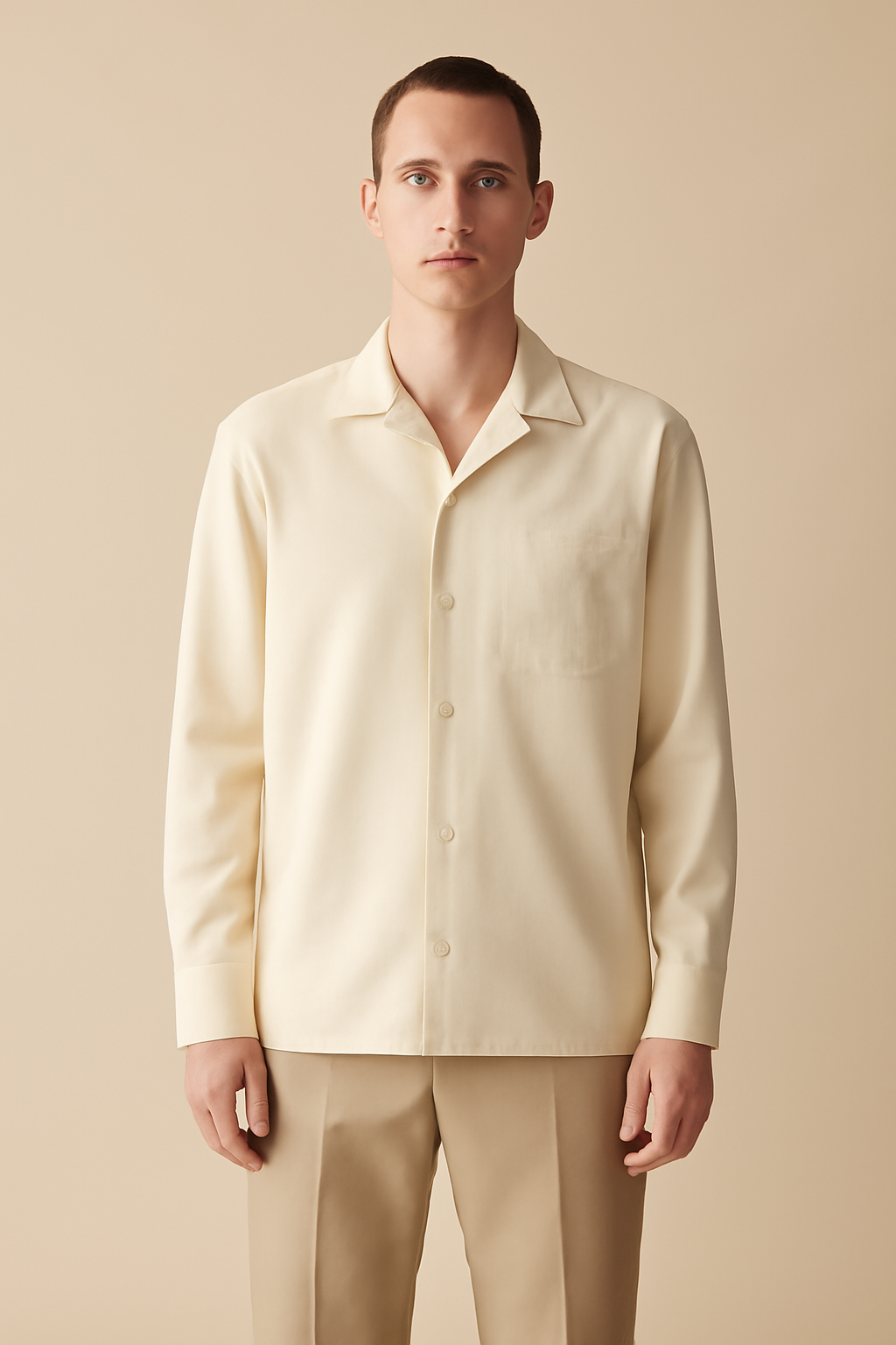 Cove Camp-Collar Linen Classic Shirt