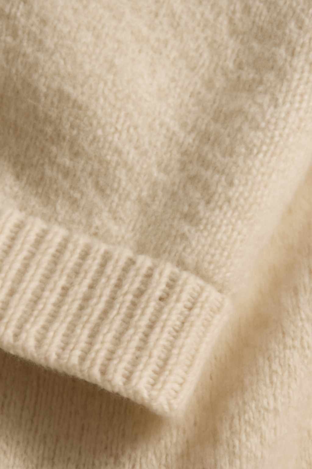 Cove Chunky Wool V-Neck Sweater