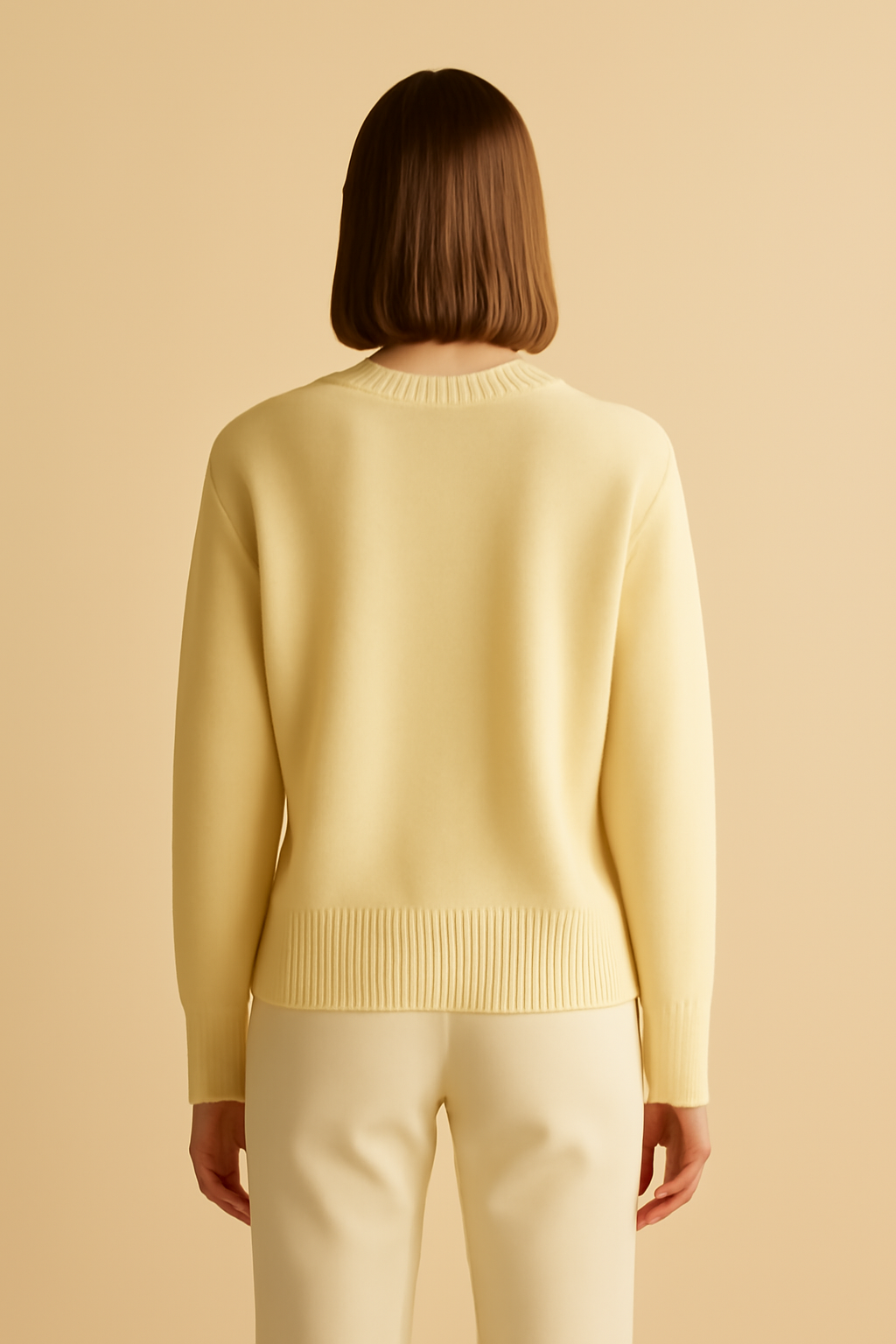 Cove Chunky Wool V-Neck Sweater