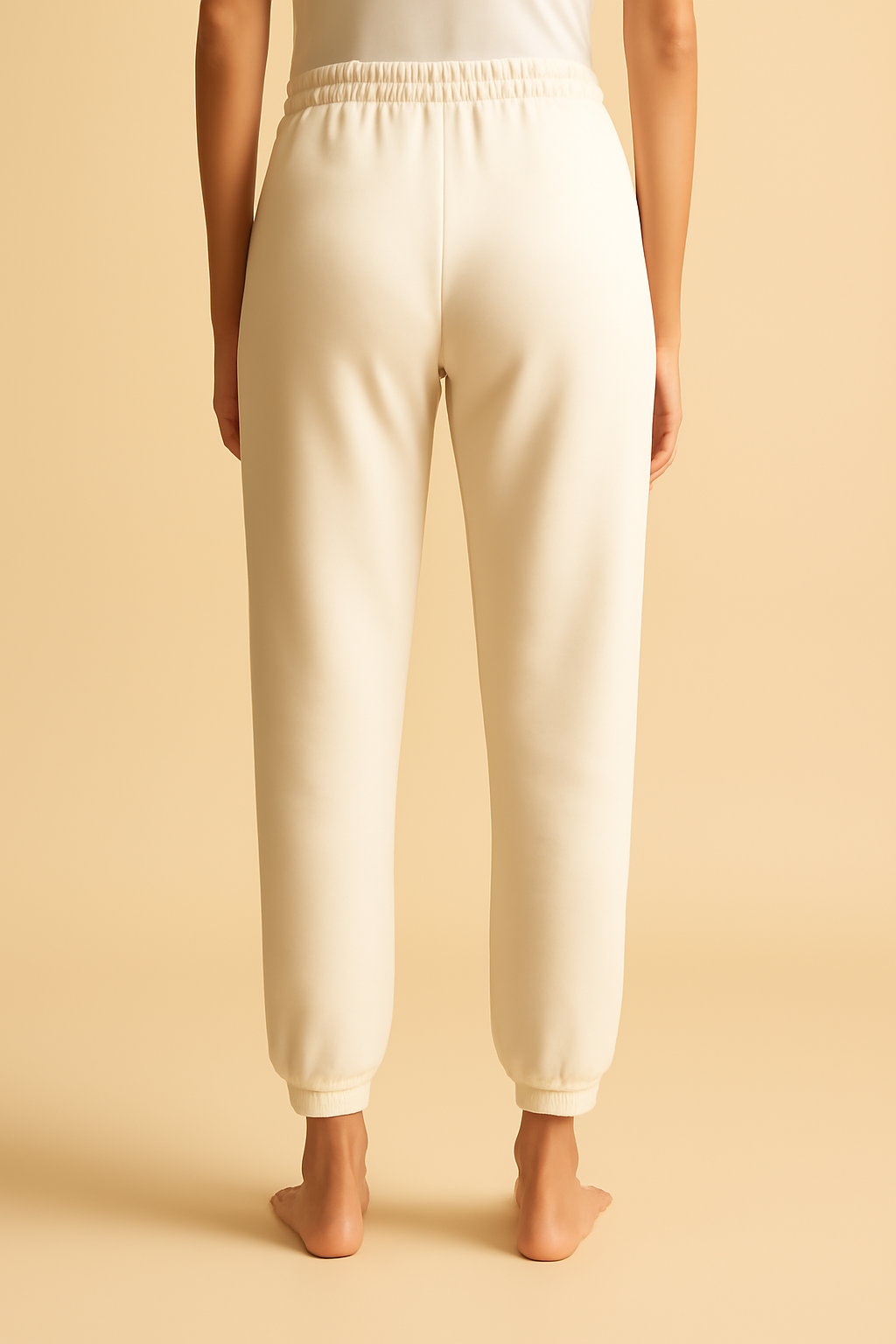 Cove Cropped Organic Jogger Trousers