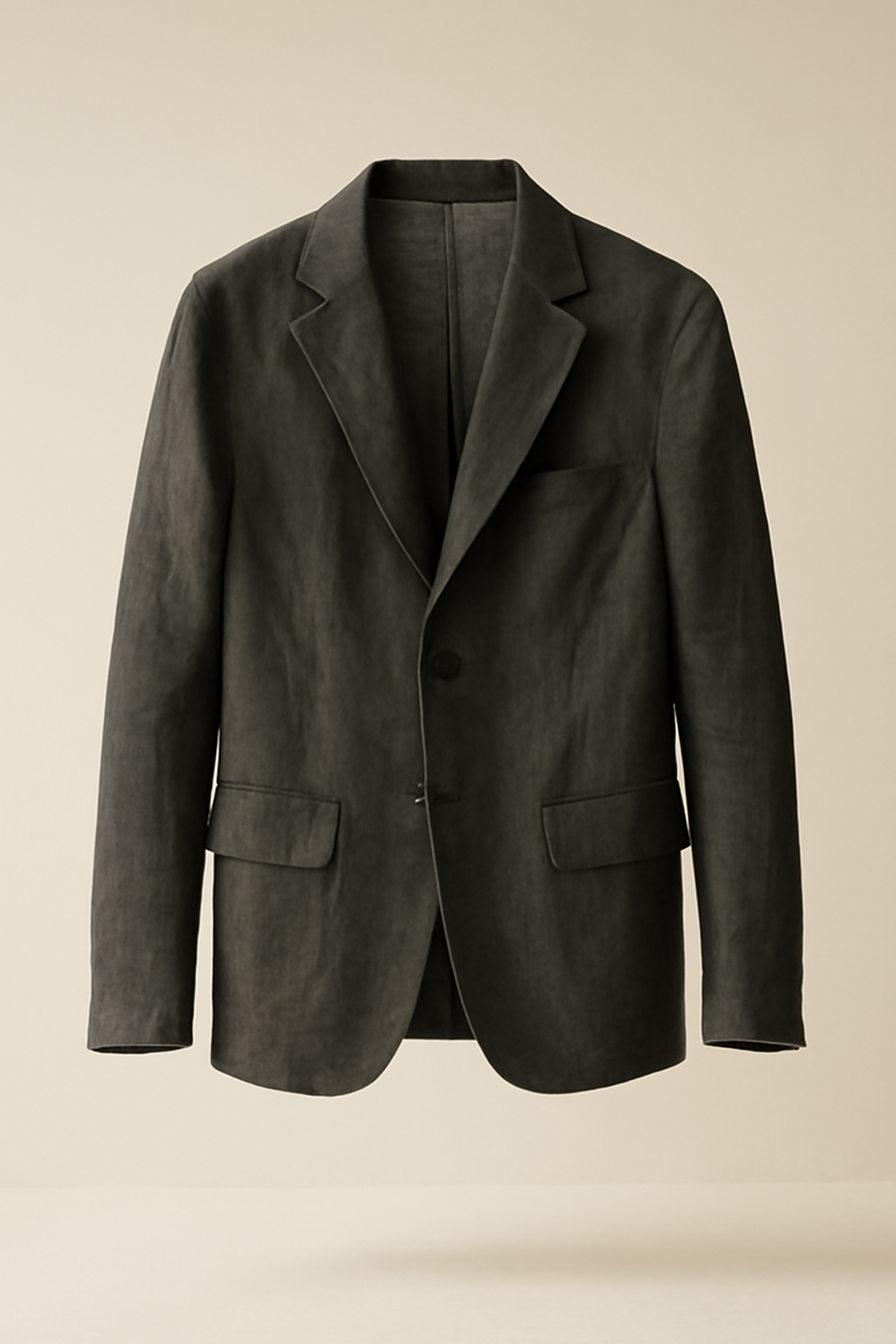 Cove Double-Breasted Linen Blazer
