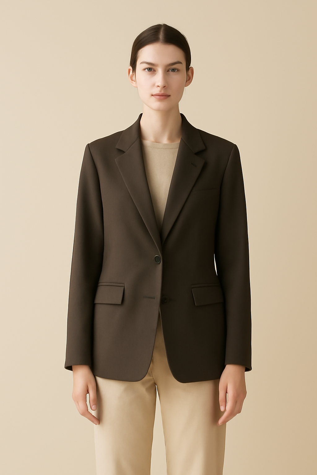 Cove Double-Breasted Linen Blazer