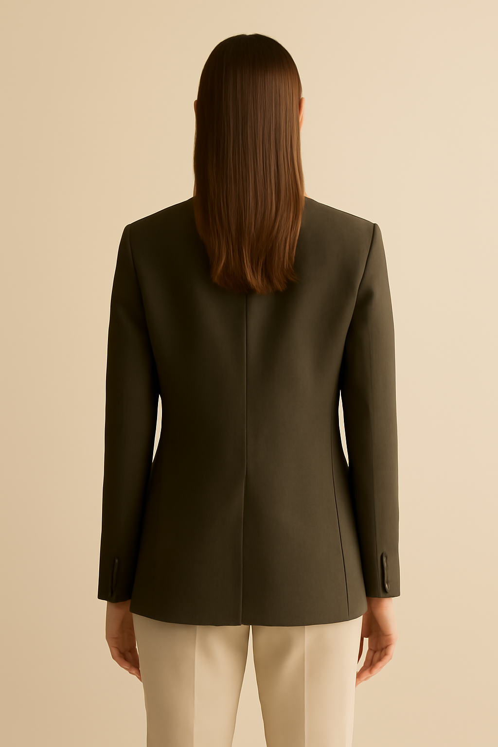 Cove Double-Breasted Linen Blazer
