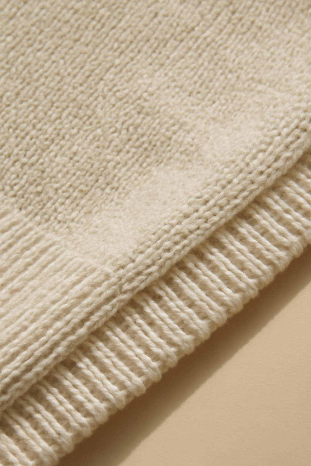 Cove Ribbed Organic V-Neck Sweater