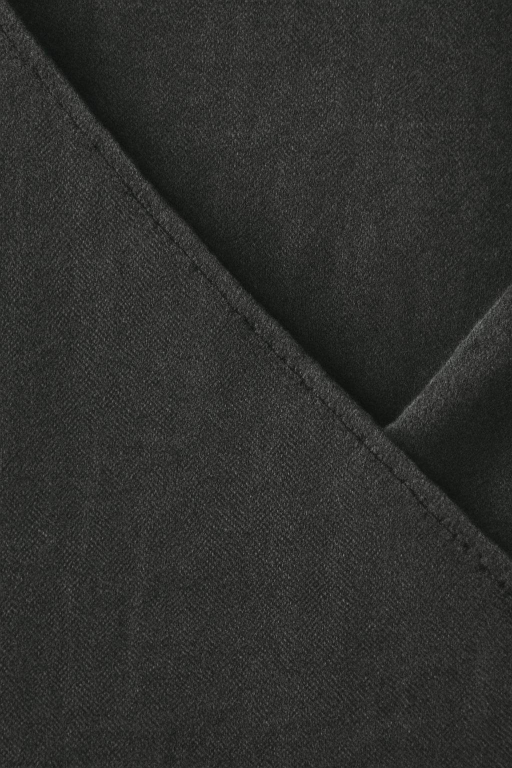 Cove Square-Neck Organic Wrap Dress