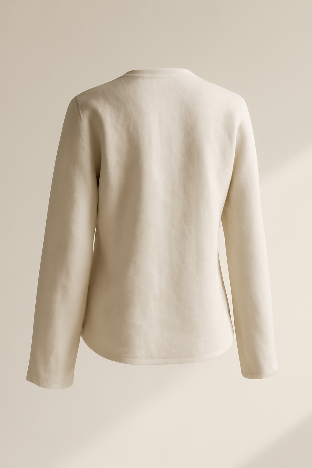 Cove Tie-Front Linen Classic Blouse