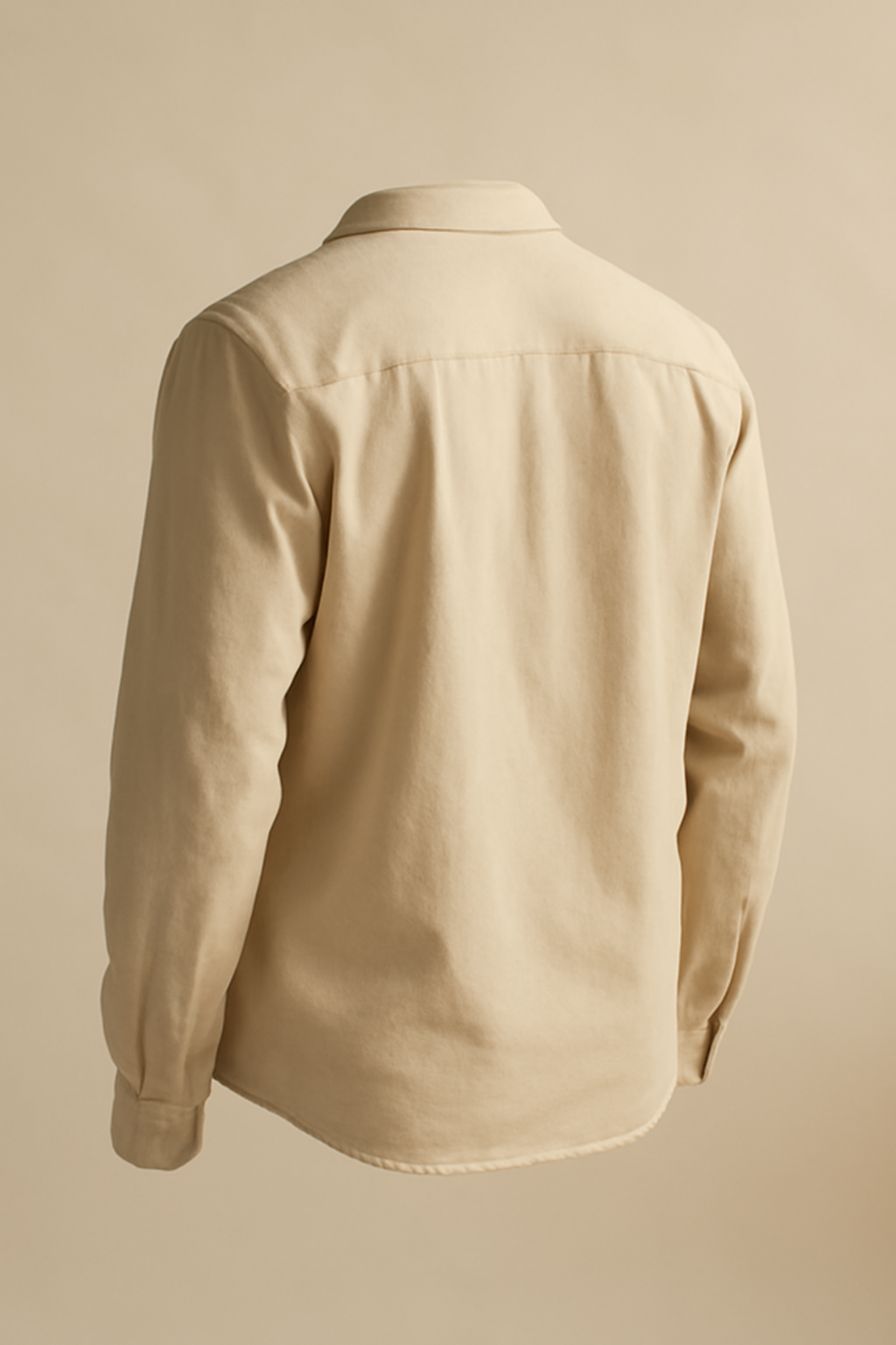 Cyclades Button-Down Organic Camp-Collar Shirt