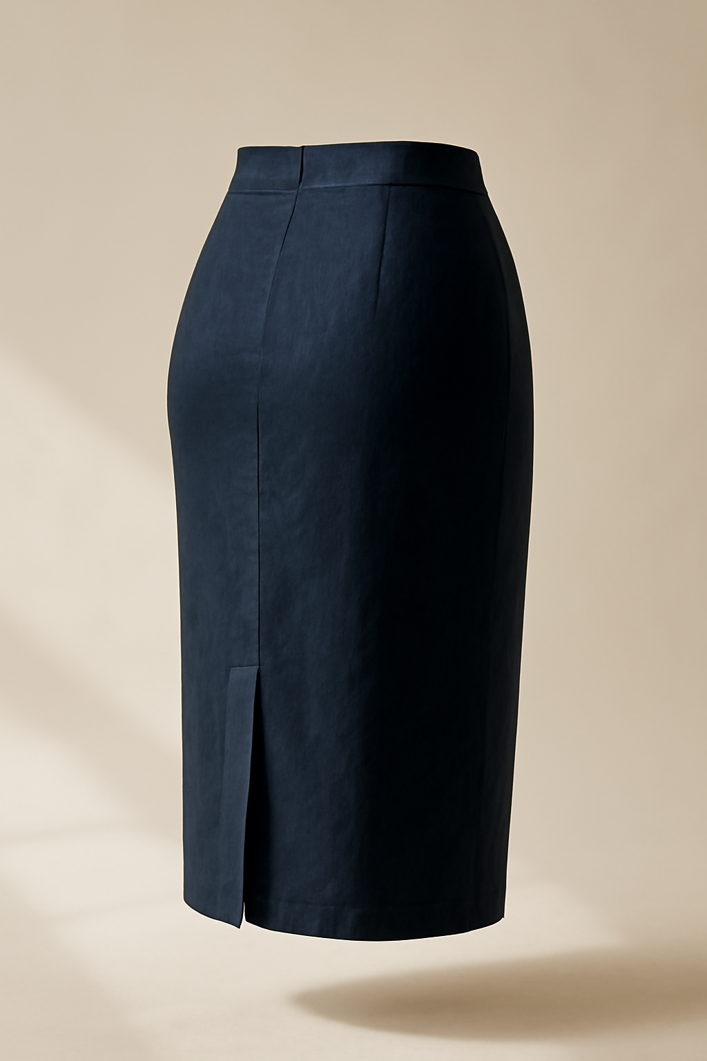 Cyclades Button-Front Tencel Pencil Skirt