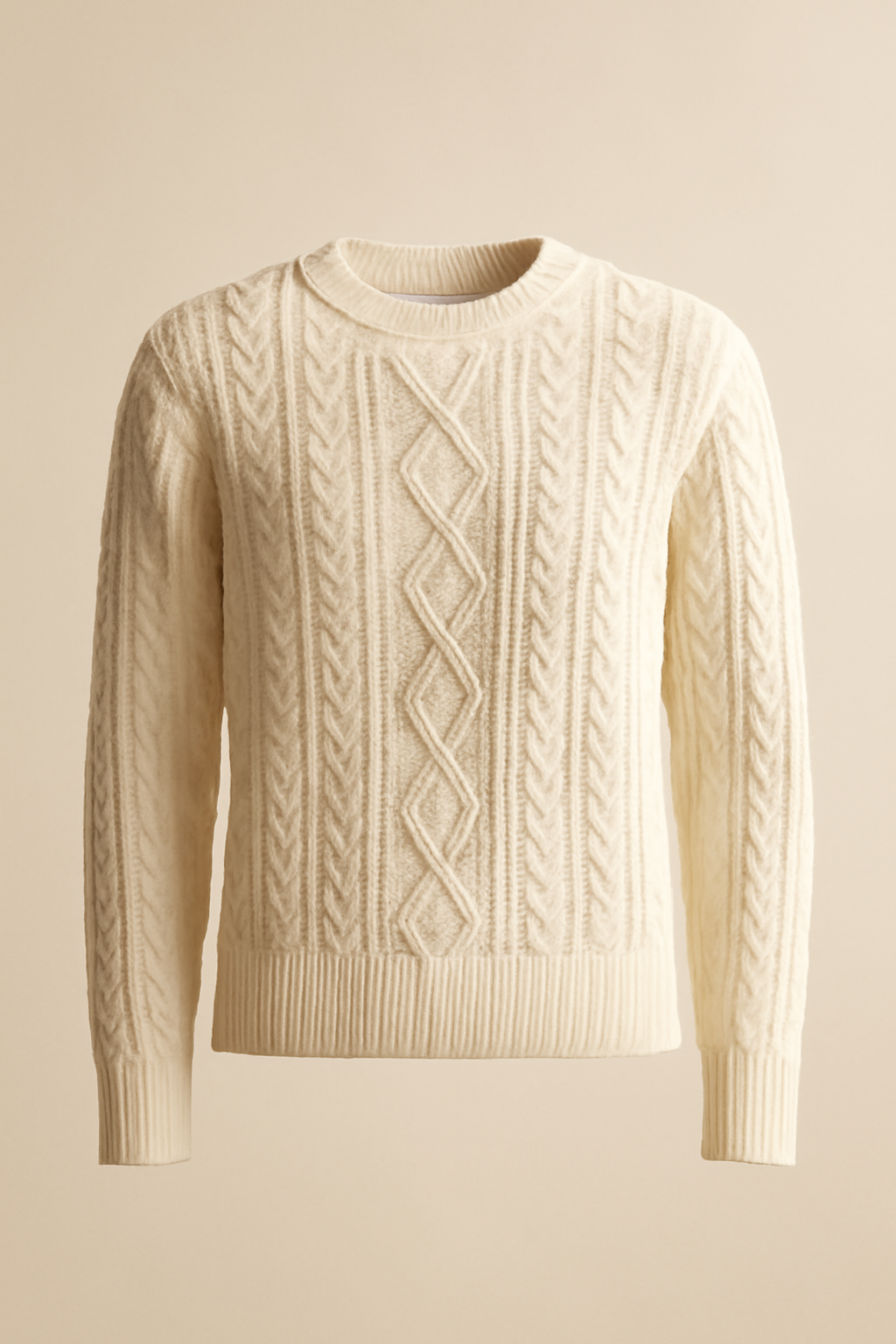 Cyclades Chunky Organic Cable-Knit Sweater