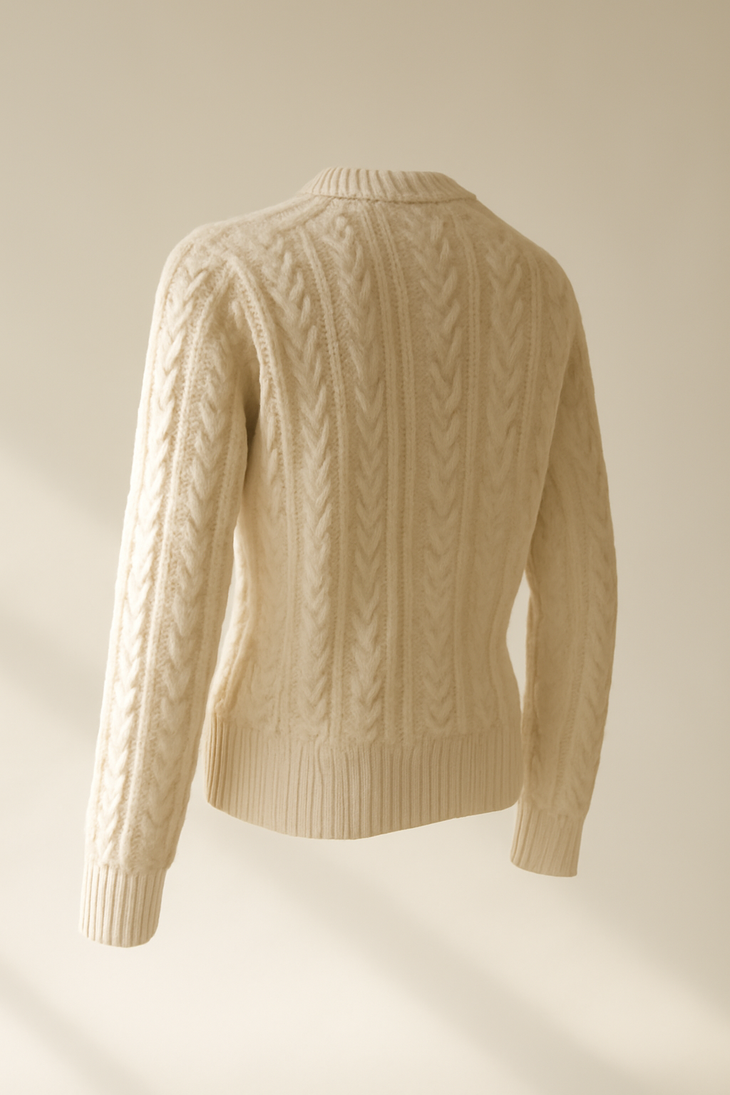 Cyclades Chunky Organic Cable-Knit Sweater
