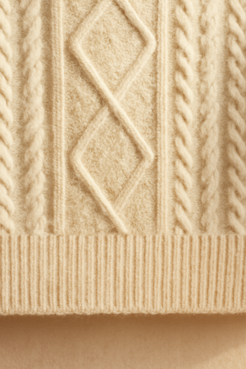 Cyclades Chunky Organic Cable-Knit Sweater