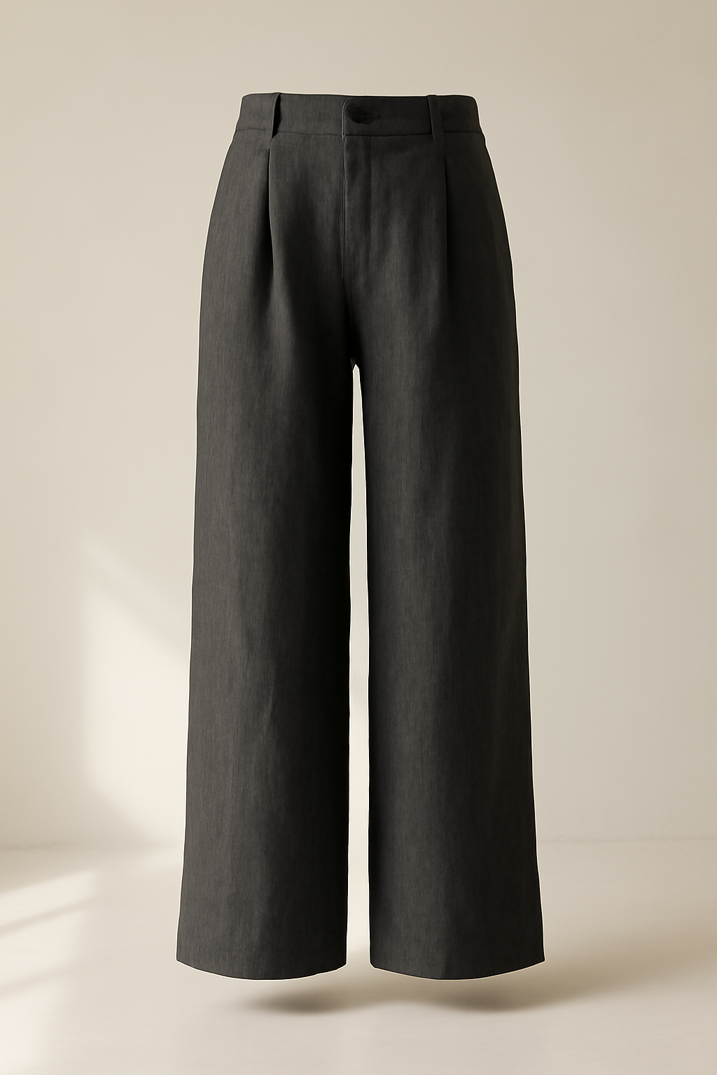 Cyclades Cropped Tencel Wide-Leg Trousers