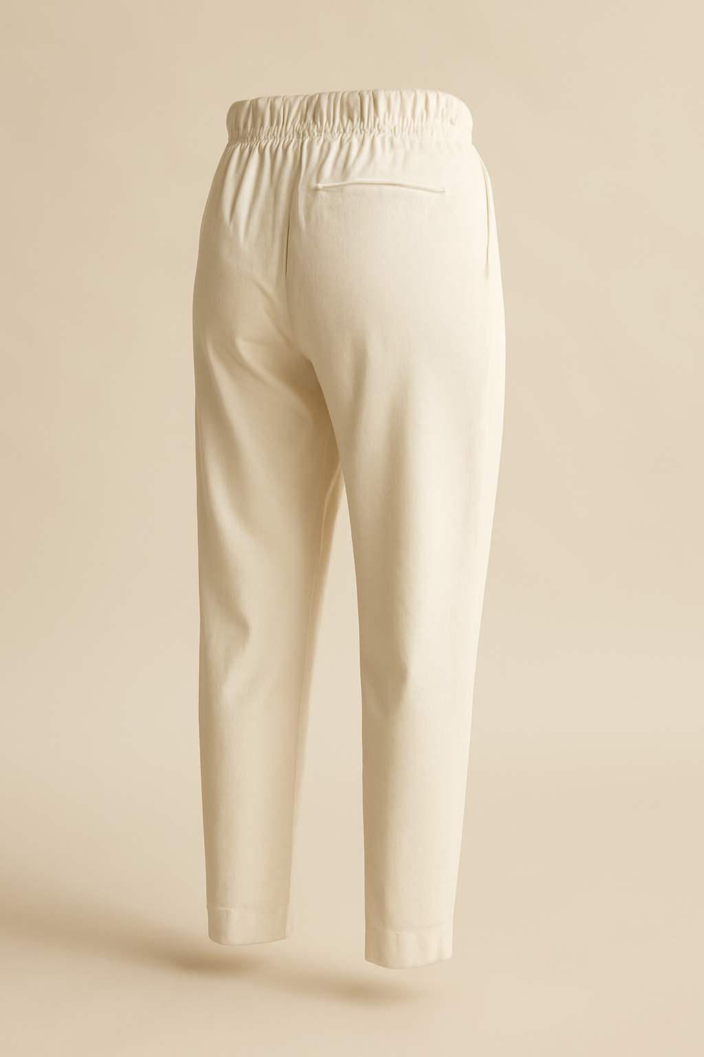 Cyclades Drawstring Cotton Tapered Trousers