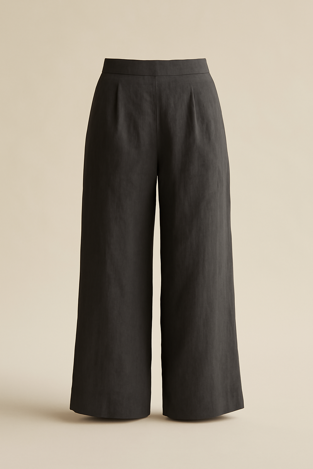 Cyclades High-Rise Linen Palazzo Trousers