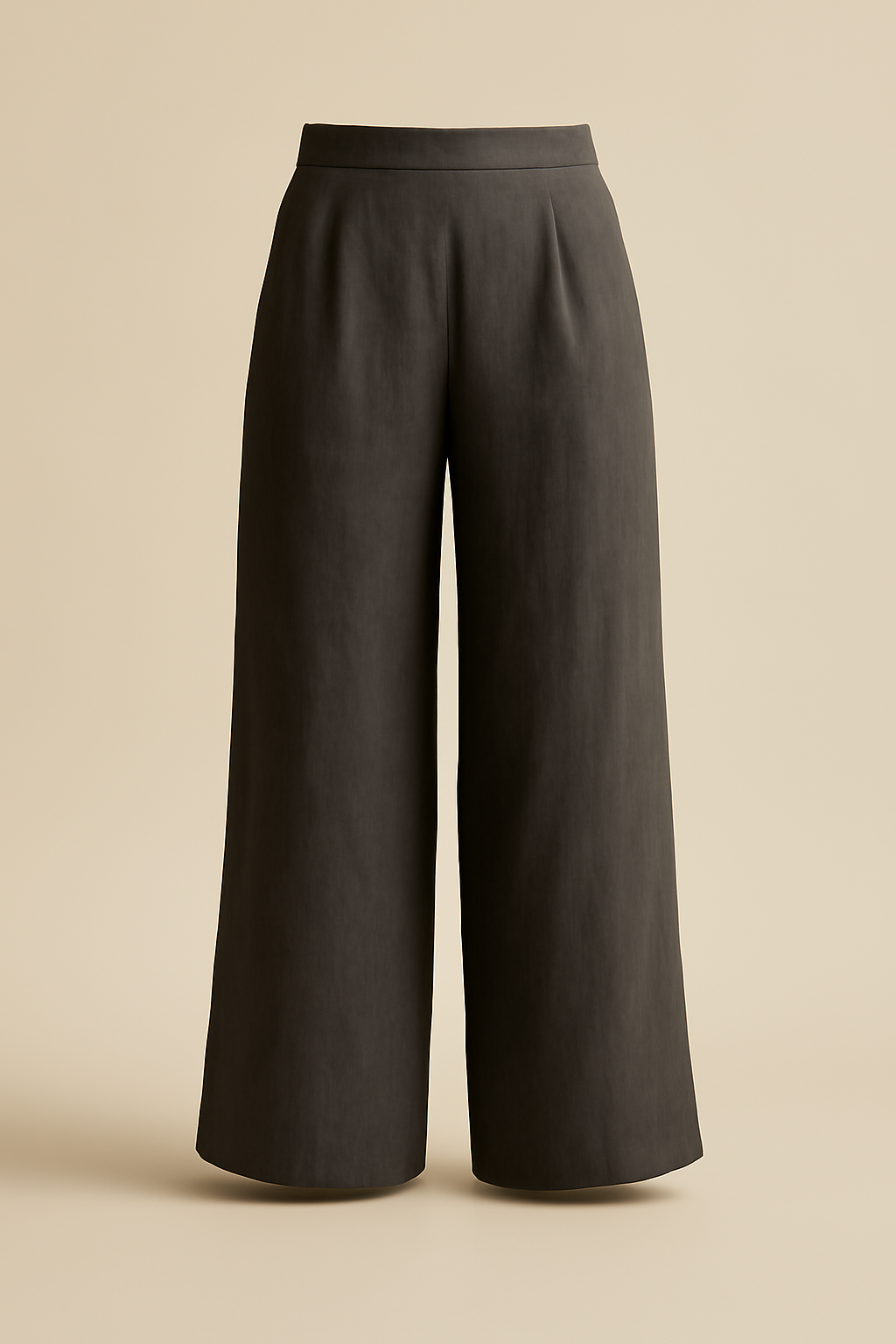 Cyclades High-Rise Linen Palazzo Trousers