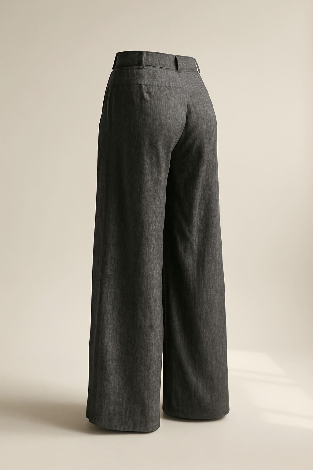 Cyclades High-Rise Linen Palazzo Trousers