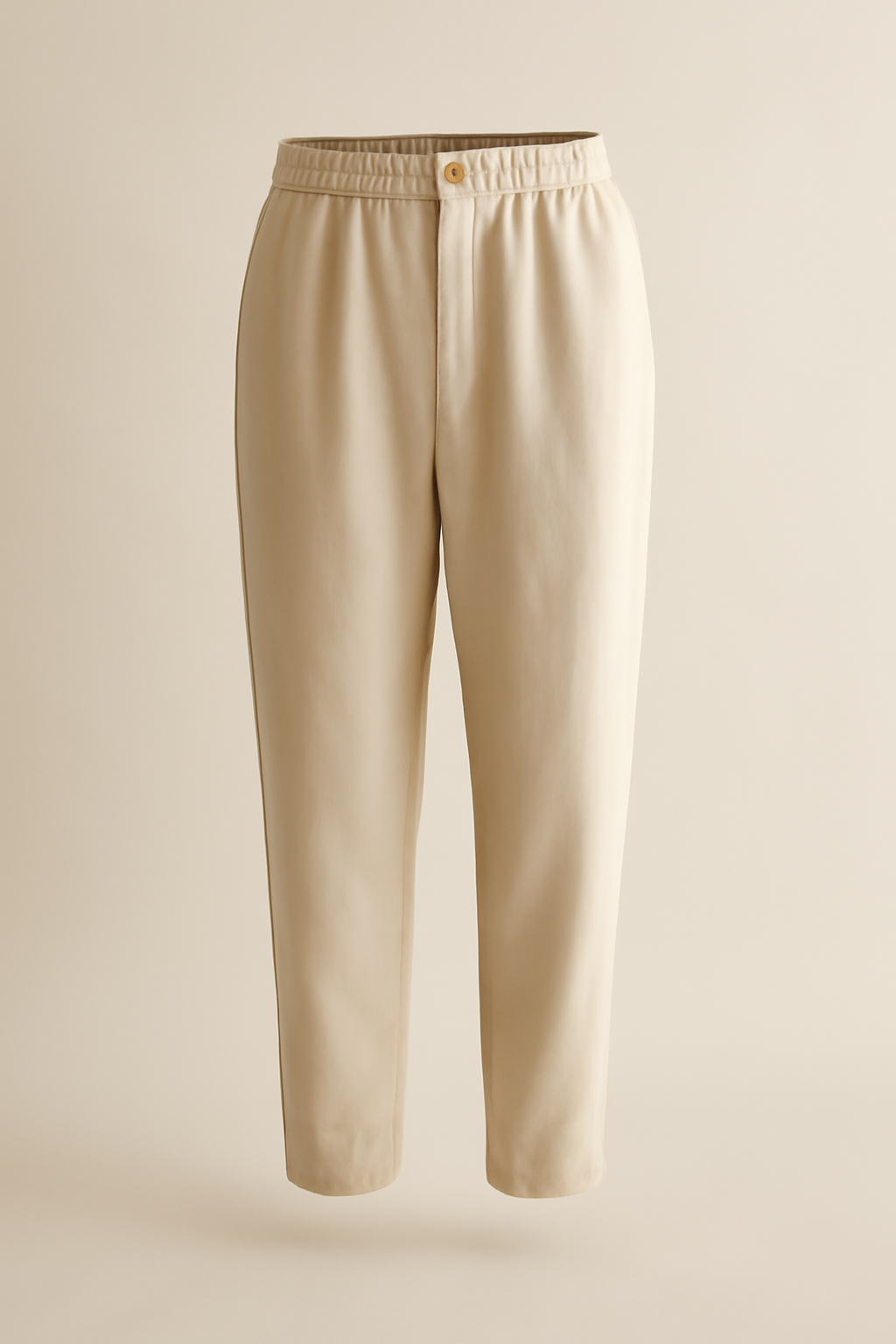 Cyclades High-Rise Linen Tapered Trousers