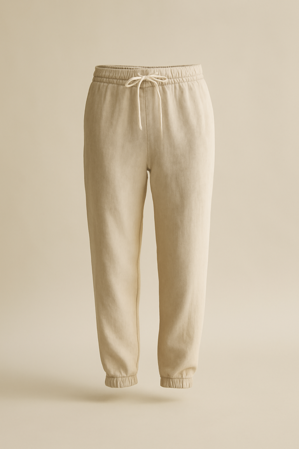 Cyclades Mid-Rise Linen Jogger Trousers