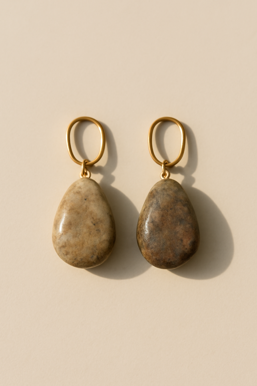 Cyclades Minimal Stone Earrings
