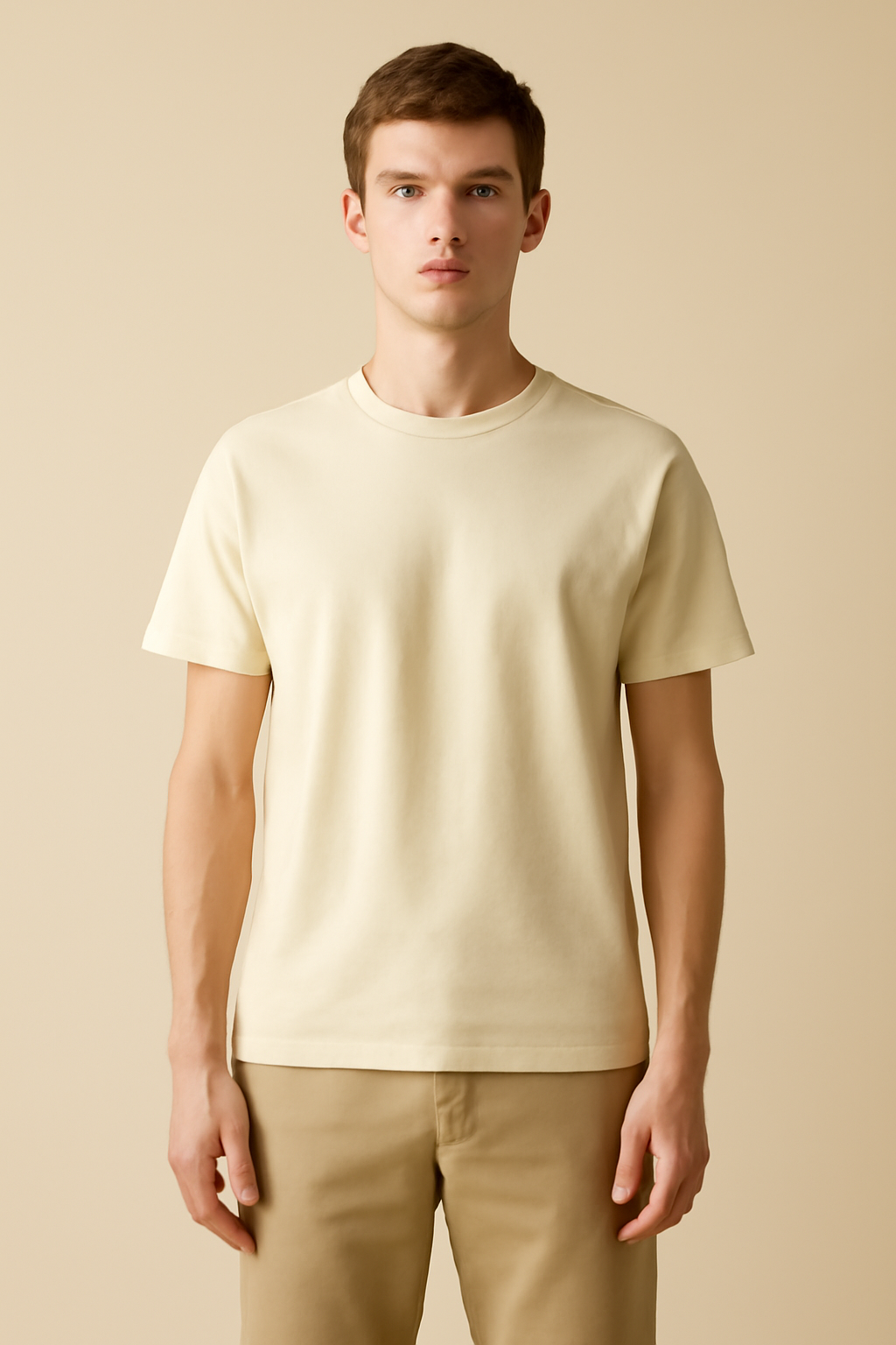 Cyclades Relaxed Cotton Crewneck Tee