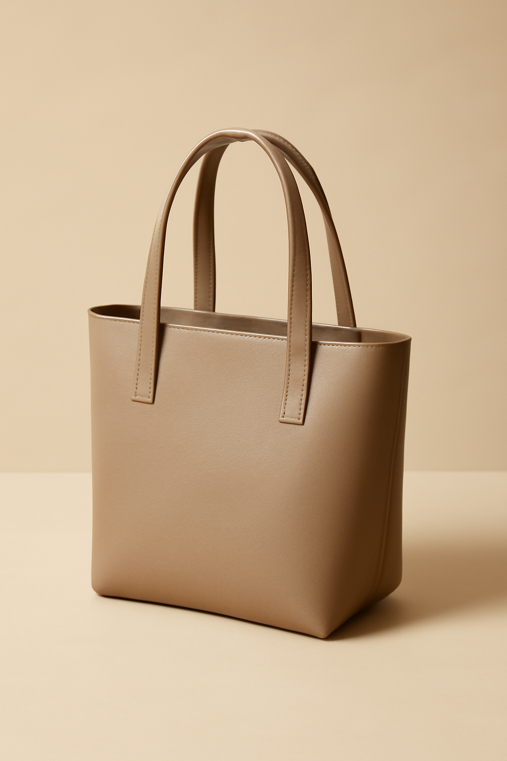 Cyclades Slouchy Vegan Leather Tote Bag