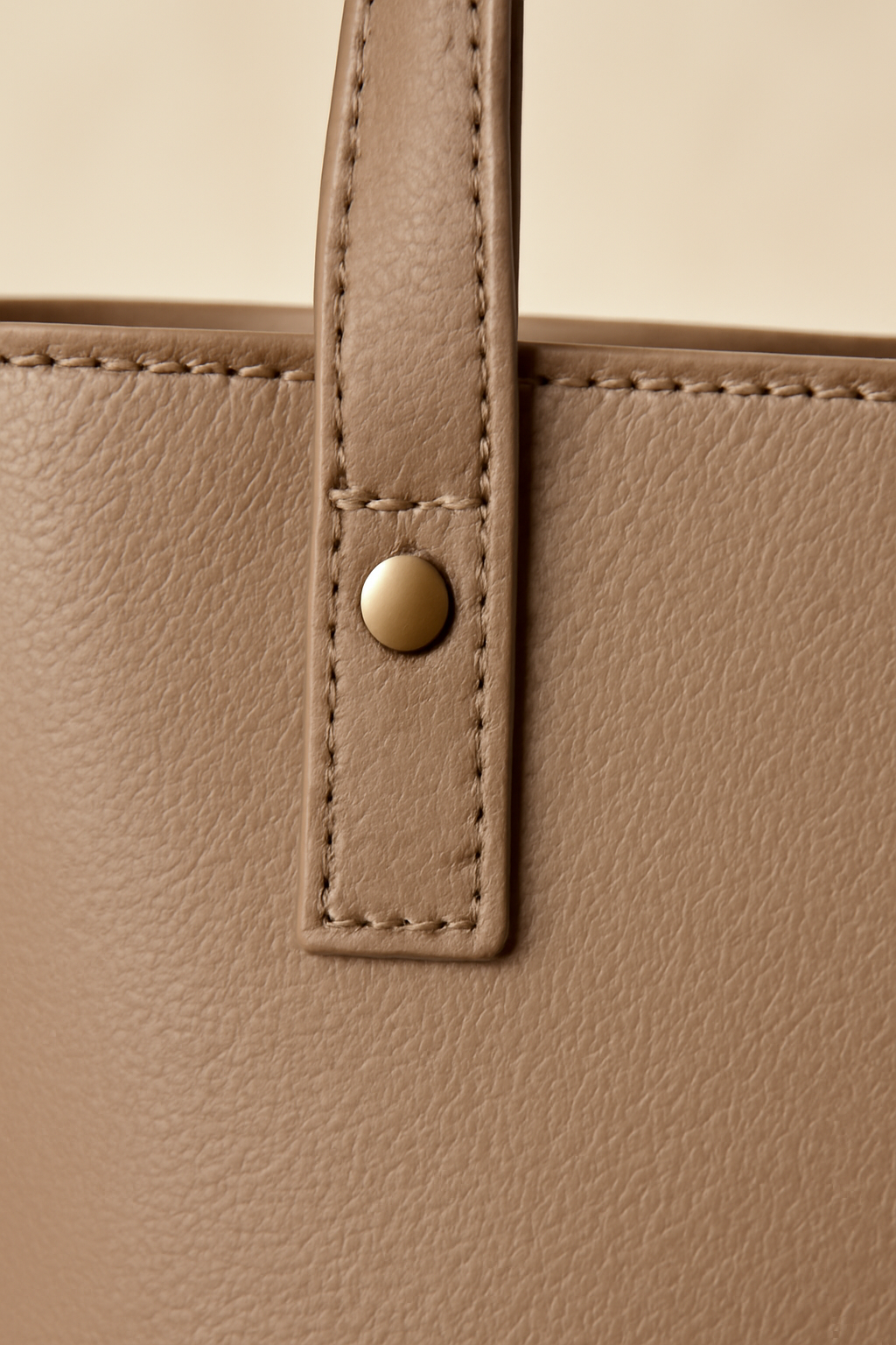 Cyclades Slouchy Vegan Leather Tote Bag