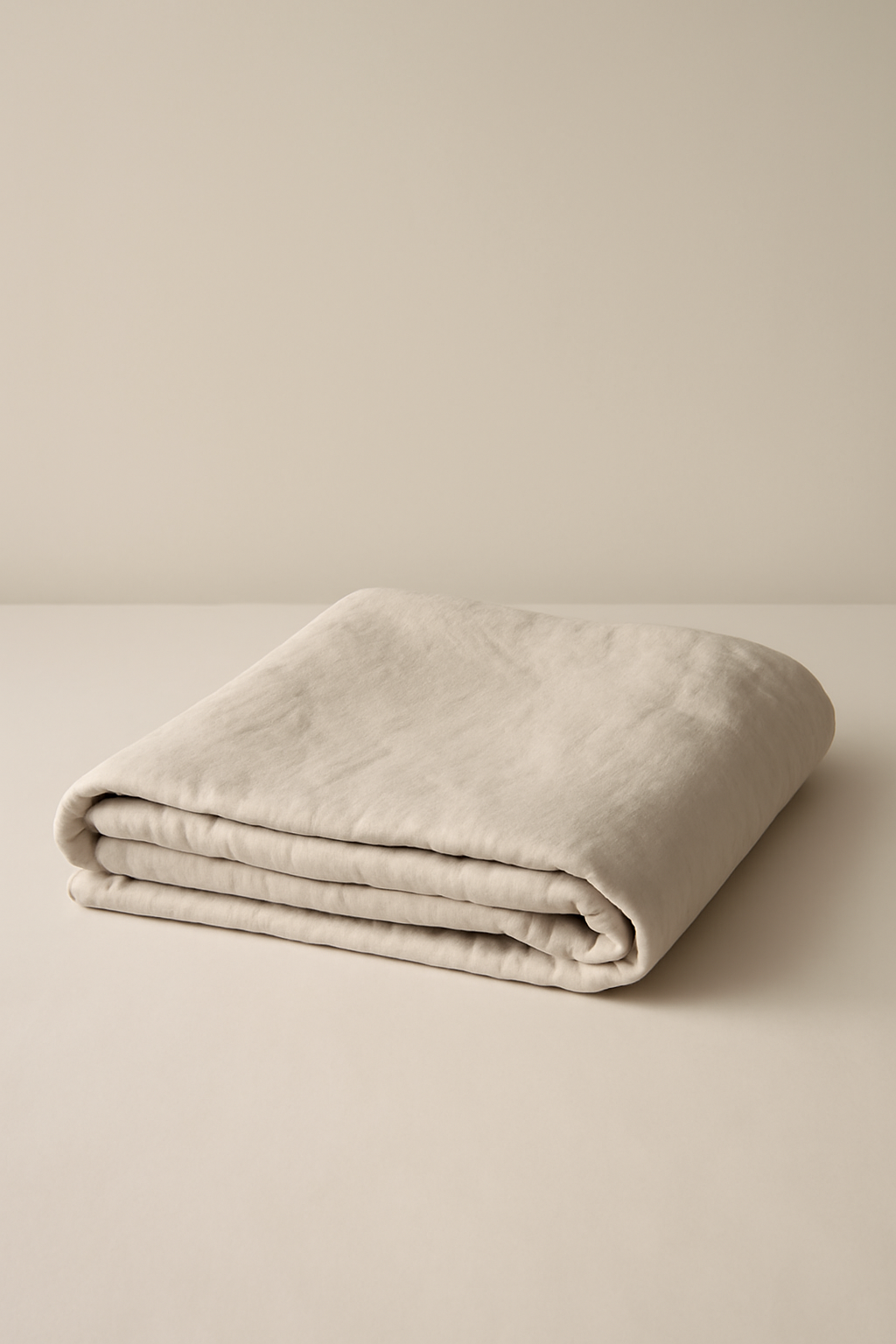 Cyclades Soft-Brushed Linen Blanket