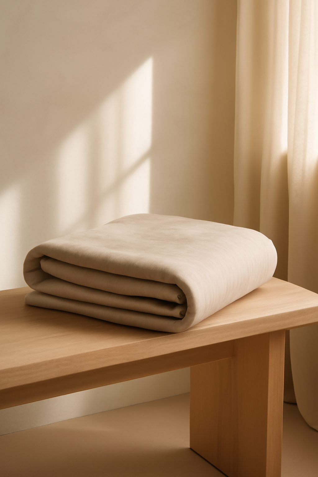 Cyclades Soft-Brushed Linen Blanket