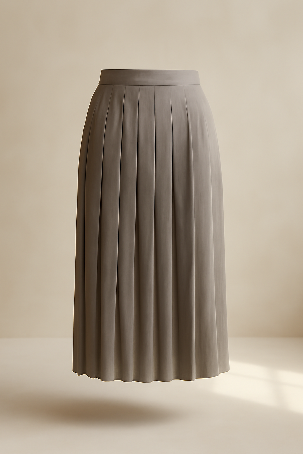 Cyclades Tiered Tencel Pleated Skirt