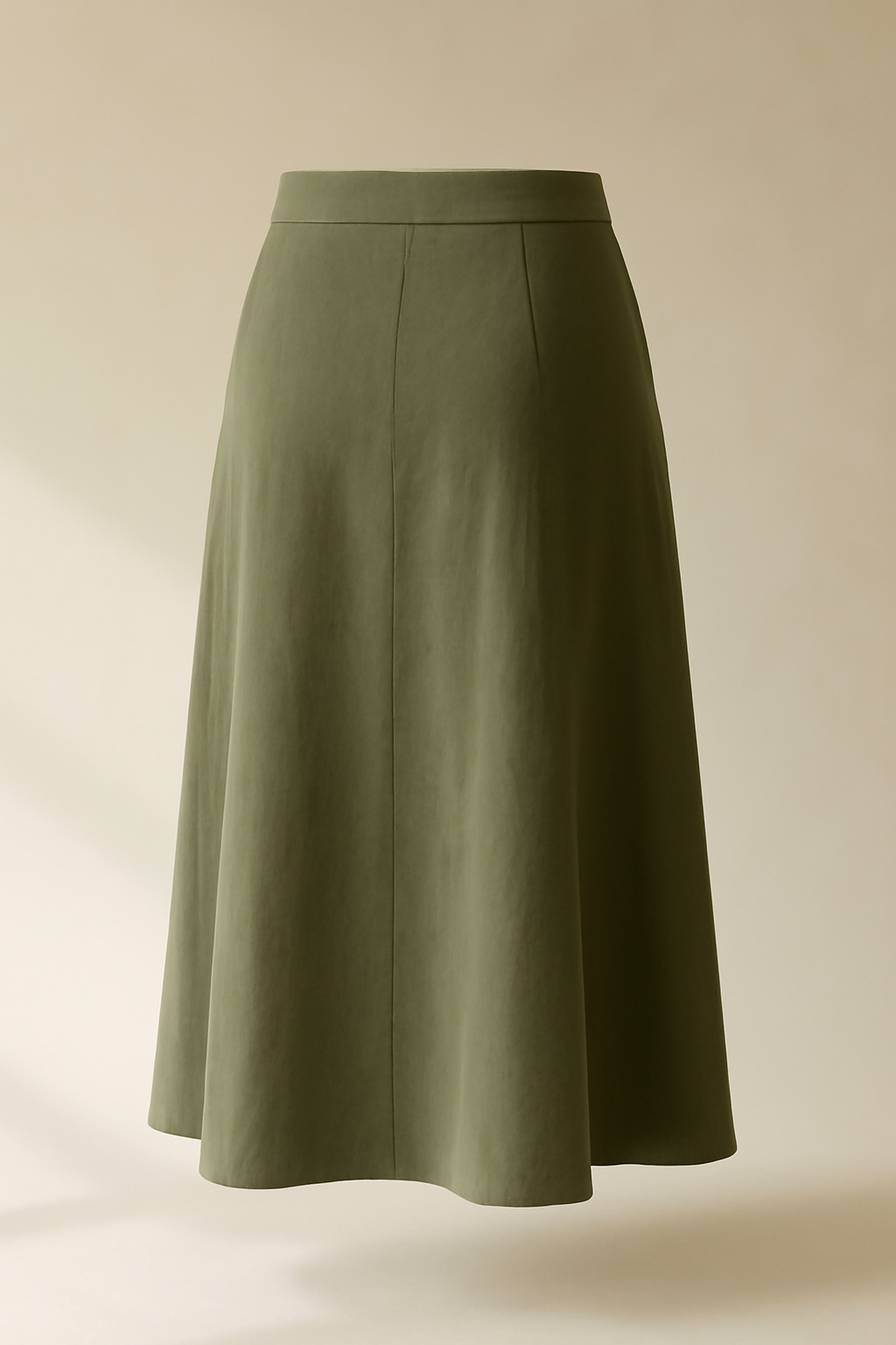 Cyclades Wrap Cotton Midi Skirt