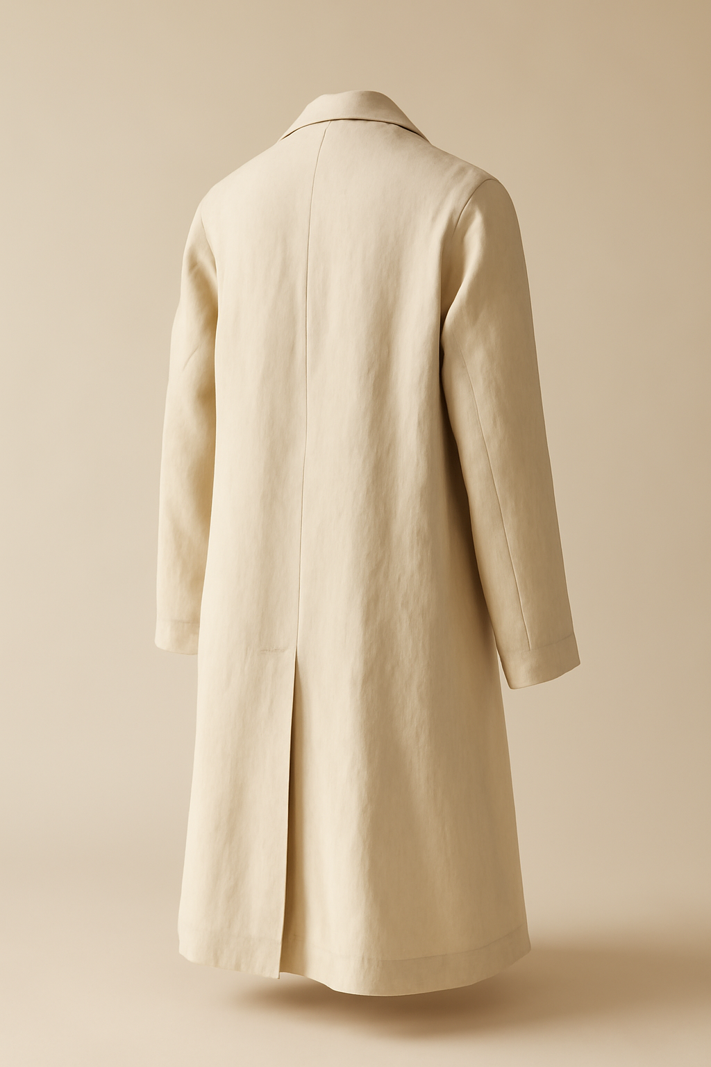 Datca Longline Linen Overcoat