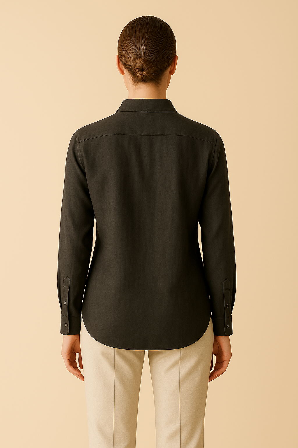Douro Band-Collar Linen Everyday Shirt