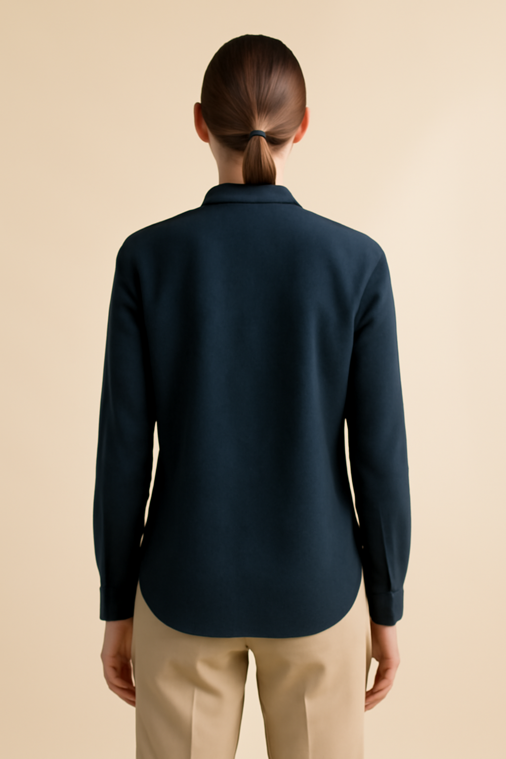 Douro Band-Collar Linen Everyday Shirt