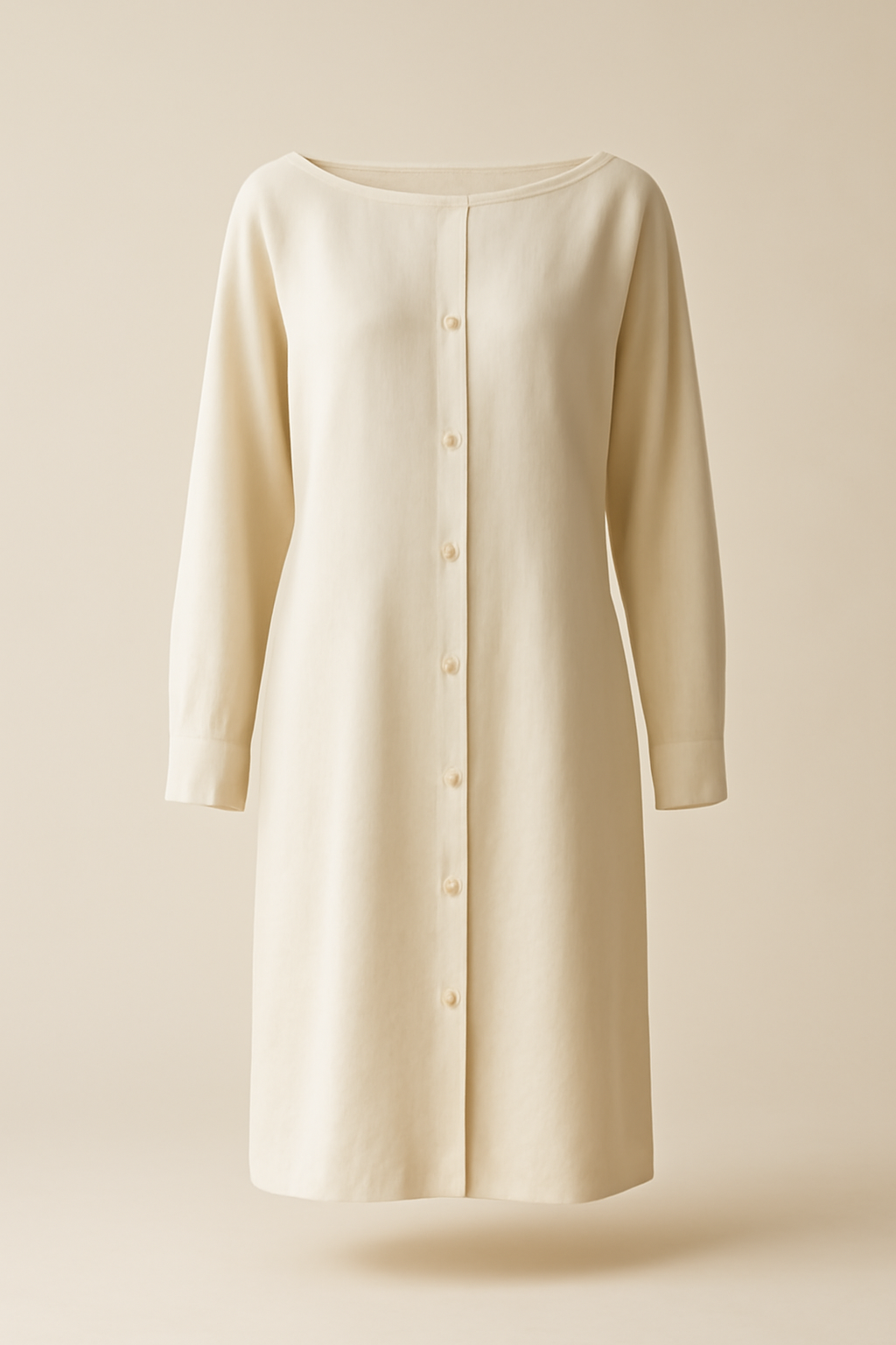 Douro Boat-Neck Tencel Shirt Dress